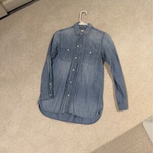 Madewell Blue Button Down Shirt